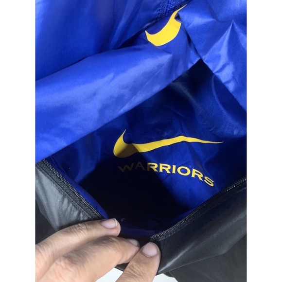 Nike Mens NBA Golden State Warriors Packable Jacket Size Small - Picture 6 of 11